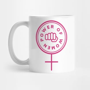 girl power struggle Mug